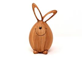 Easter Bunny Spring wood fig