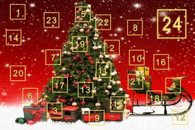 Advent Calendar Gifts tree