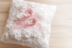 Wedding Celebration Ornament pink