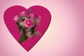 Love Flower ValentineS Day