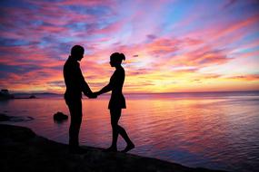 amazing Couple Love Sky