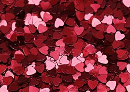 Background Texture Heart red