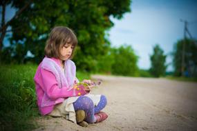 Baby Childhood road