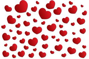 Valentine Love Romantic hearts