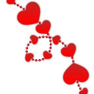 clipart of the red hearts