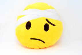 Smiley Face Emoticon toy sad