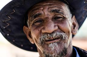 Beard Hat old face