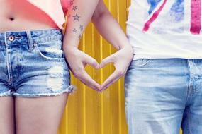 Hands Love heart