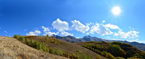 Autumn Nature sky sun