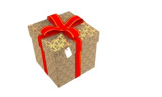 present gift box 3d