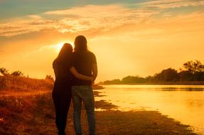 Love Team sunset