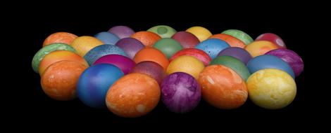 celebration Eggs Colorful