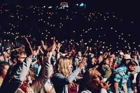 Crowd Hands stadium