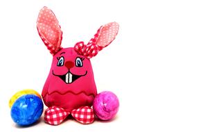 Easter Bunny pink toy
