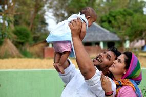 Family Joy happy Kid