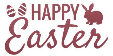 happy easter holiday drawing