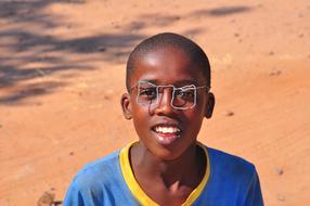 iron glasses boy
