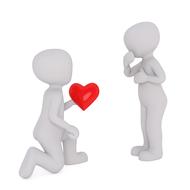 stickman declarates in love