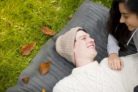 Love Couple Autumn