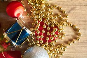 Christmas Gift Decoration gold