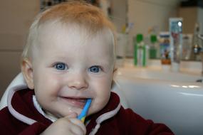 Brushing Teeth boy