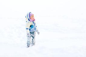 Baby Winter snow