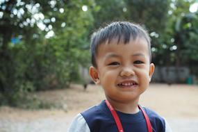 Children Boy Asian happy