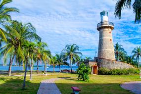 Lighthouse Cartagena port