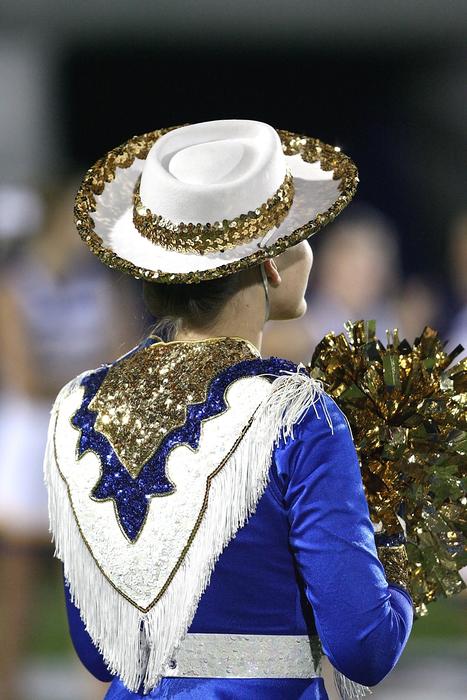 back view of Pep Squad Female High School