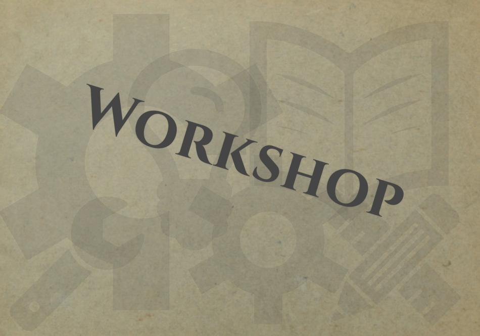 workshop event background