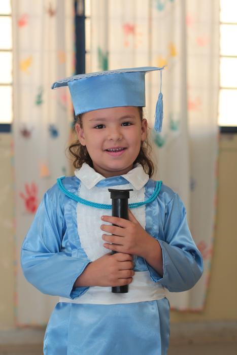 small girl at School