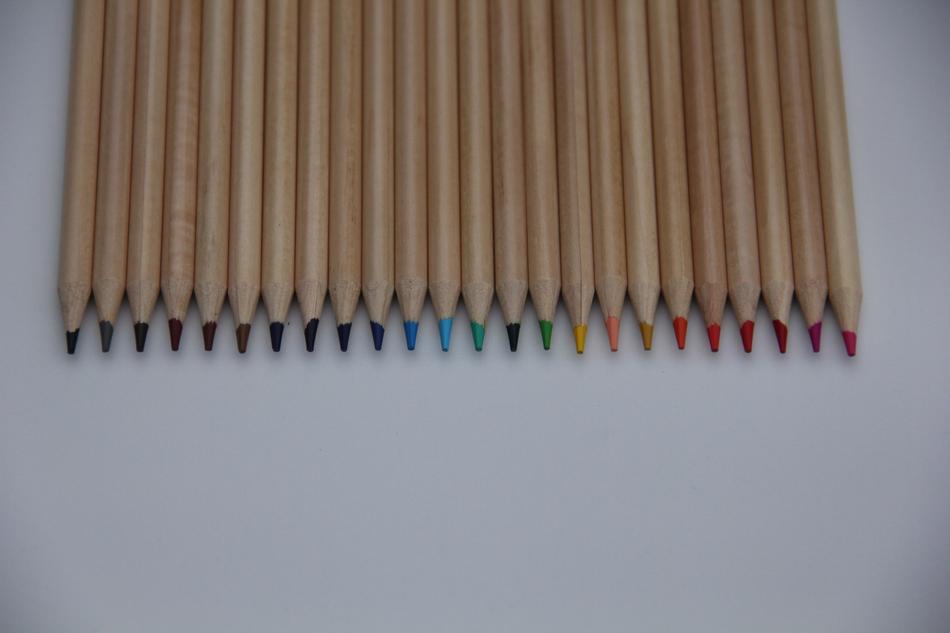 Writing Pencils Colors