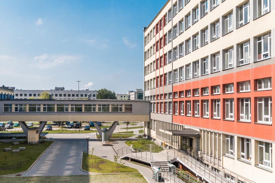 architecture of the university in Kielce
