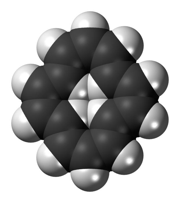 annulene, cyclotetradecaheptaene, model of molecule