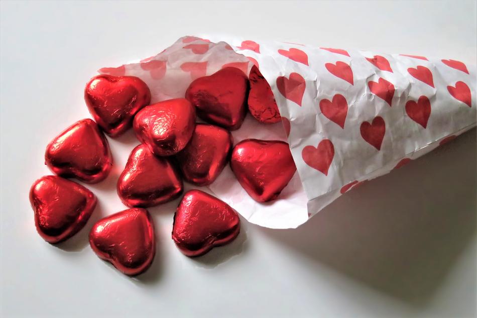Red Heart Chocolate