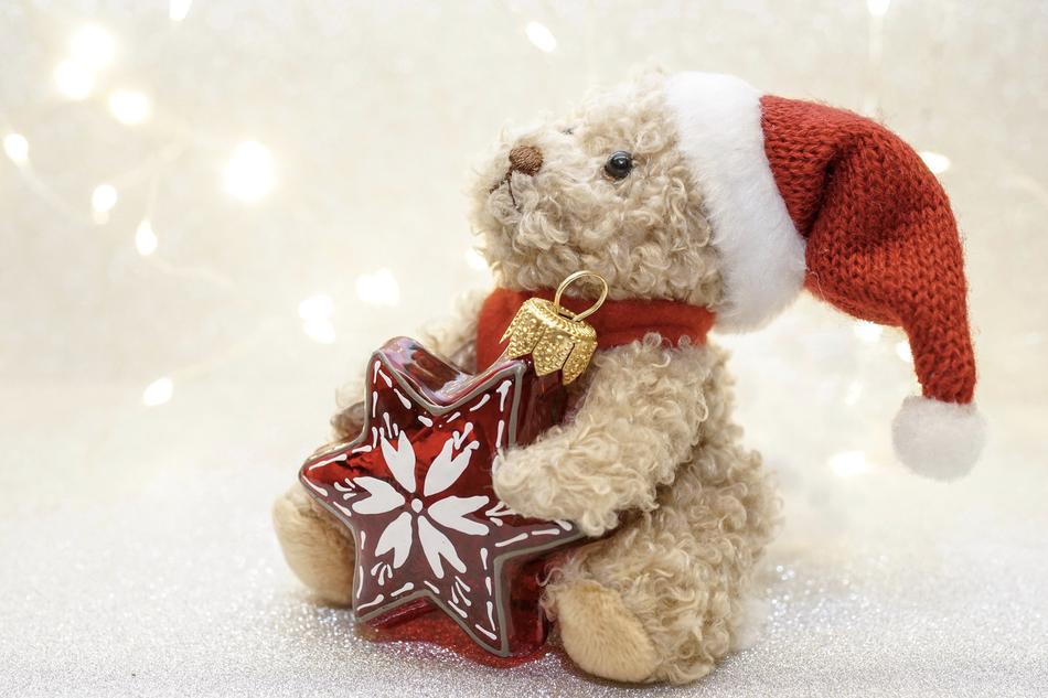 Christmas Advent Teddy toy