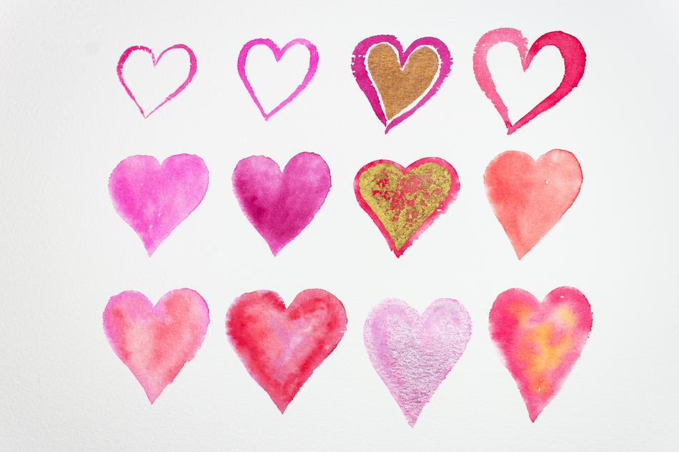 12 Hearts, drawing