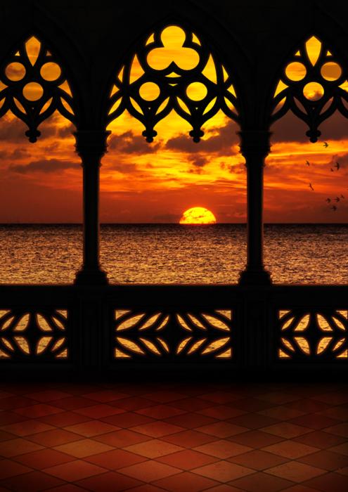 Balcony Sunset
