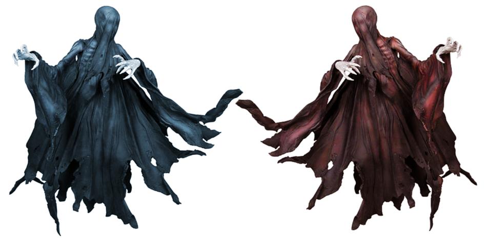 two dark ghosts, drawing