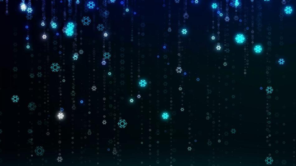 neon stars in the dark sky as background