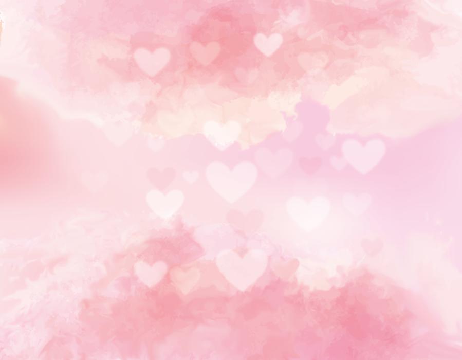 Beautiful and colorful background with pink and white hearts, on the Mother's Day