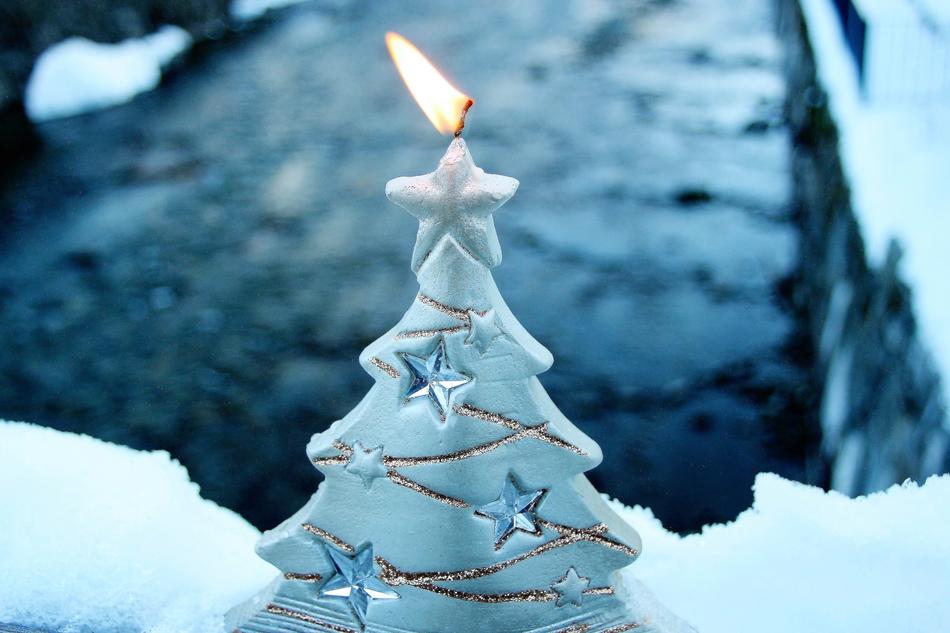 Asterisk Candle Christmas