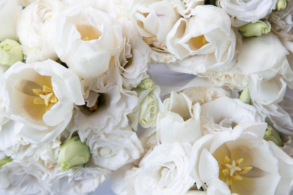 beautiful white Flowers, Bouquet of Love