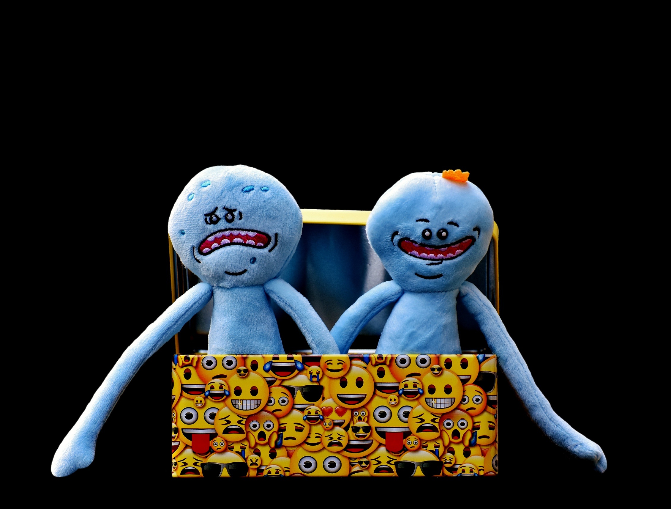 Rick And Morty blue Characters free image download