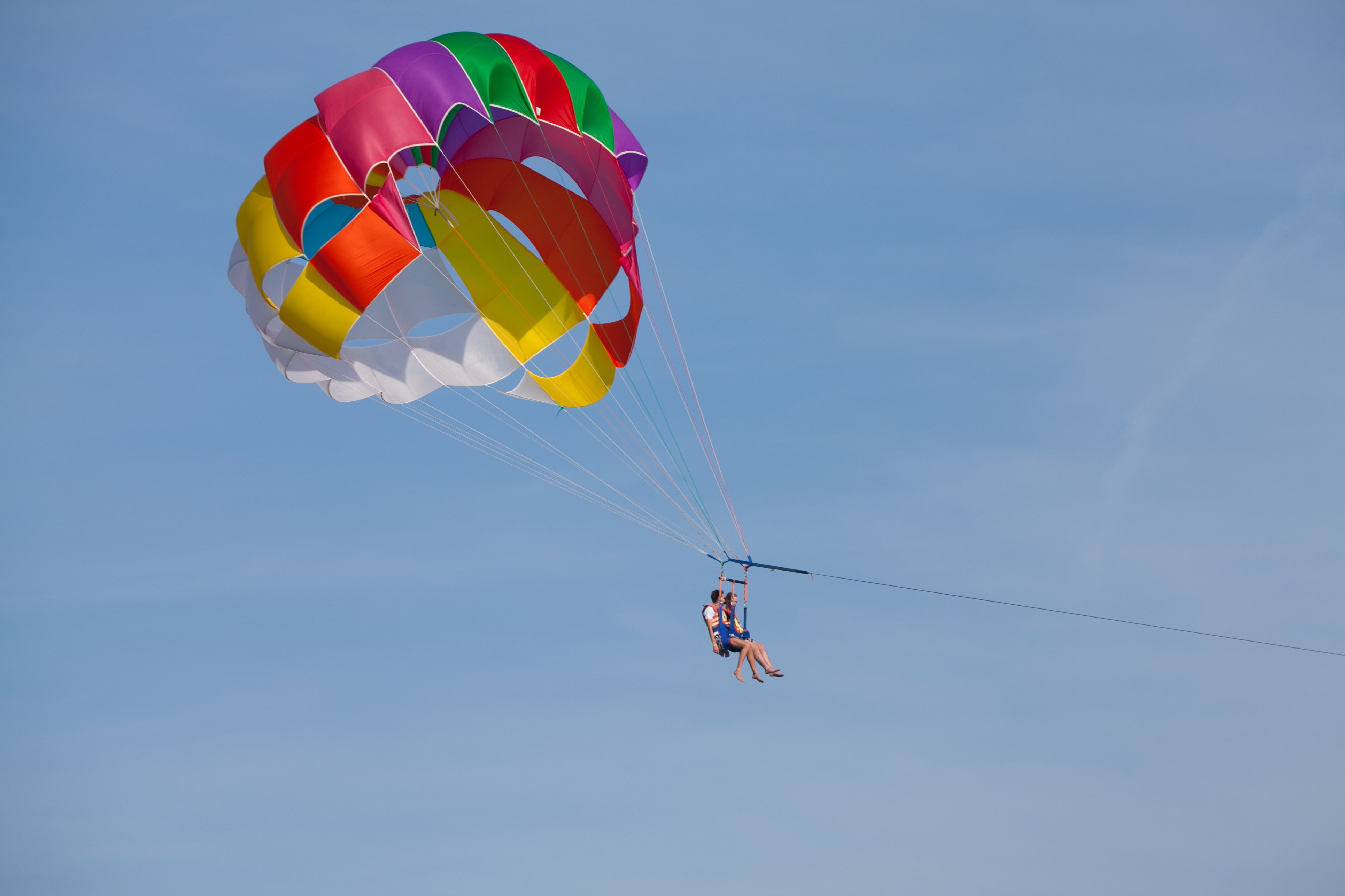 Topless Parachuting