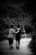 freindship boys Monochrome