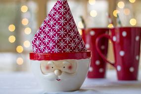 Santa Christmas Coffee cup