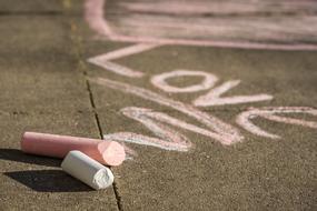 Heart Love Romance crayon drawings