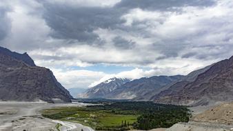 scenic view of Shigar Valley, pakistan