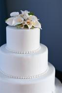 white Cake Wedding